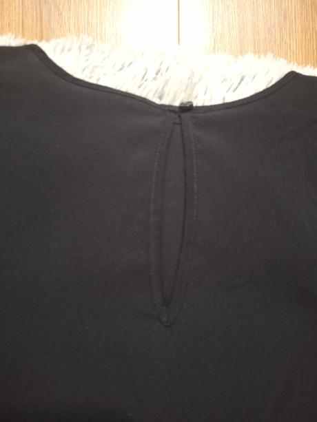 Čierna blúzka, h&m,164