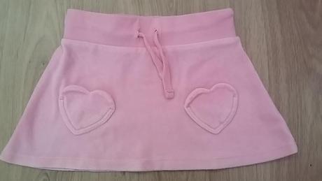 Plyšová suknička, h&m,104