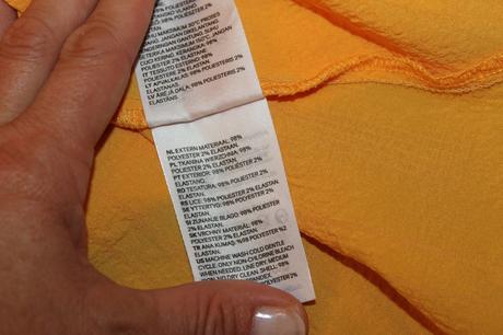 Žlté šaty h&m v. 36, h&m,36