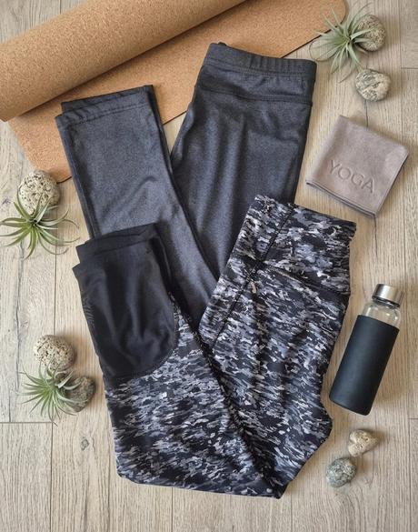 2x 3/4 legíny, bershka,xs