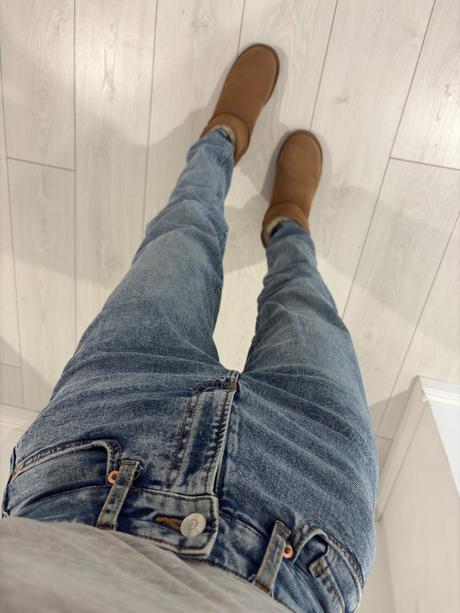 Rifle s vysokým pasom, h&m,xs