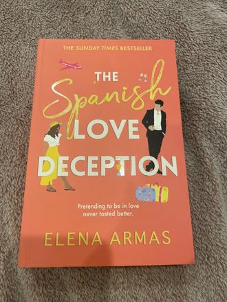 Kniha the spanish love deception, 