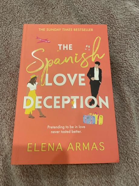 Kniha the spanish love deception, 