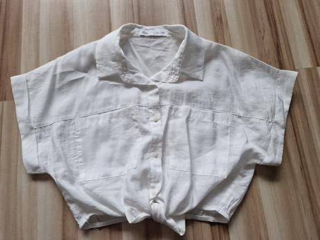 Blúzka s viazackou, zara,140