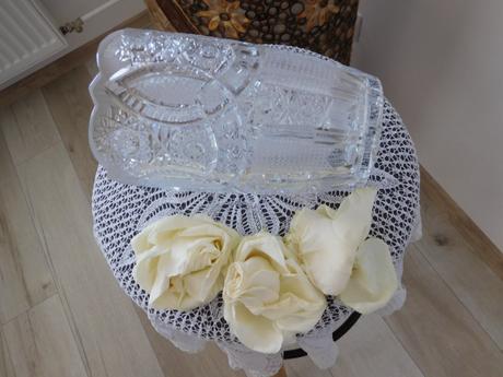 Kryštálová váza širšia, 