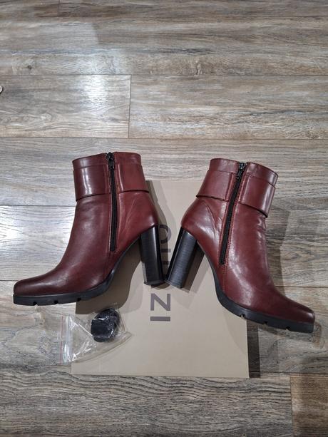 Krásne kožené kotničky, 38