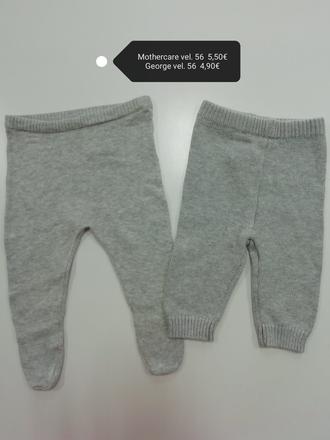 Svetríkové pletené nohavice, george,56