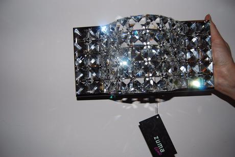 Nástenné kryštáľové svietidlo, 