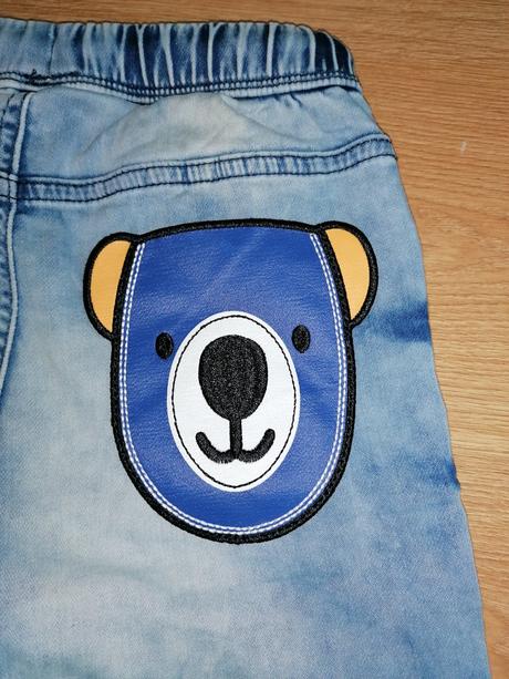 Rifľové nohavice z bio bavlny, 134