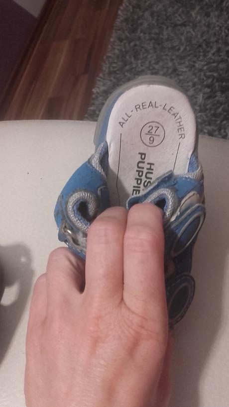 Kozene sandalky, hush puppies,27