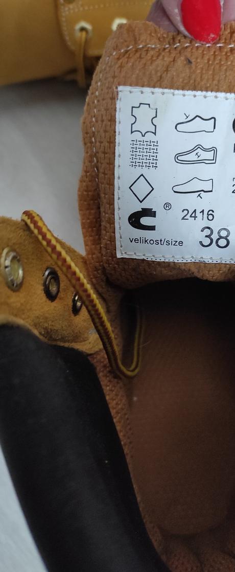 Kožené vysoké topánky, 38