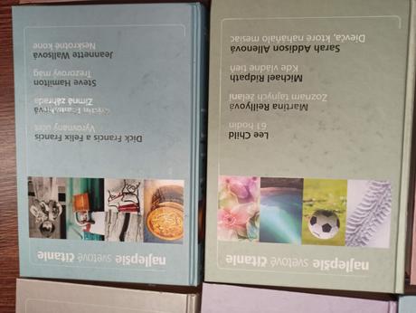 14 kníh spolu 50 eur, 