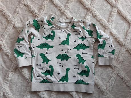 Pulóver s dinosaurami h&m, h&m,98