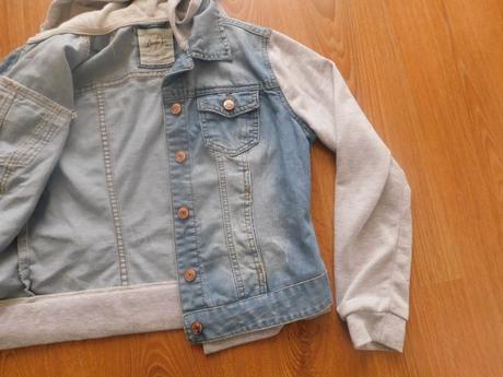 Riflová bunda, primark,38