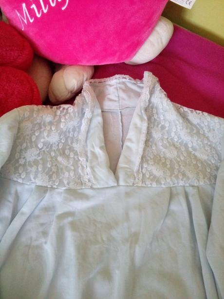 Nocna kosela s cipkou, xl