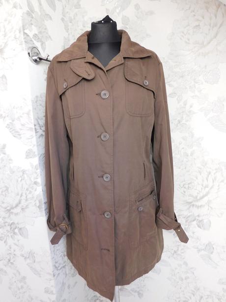 Kvalitna damsky trench plašt, street one,40