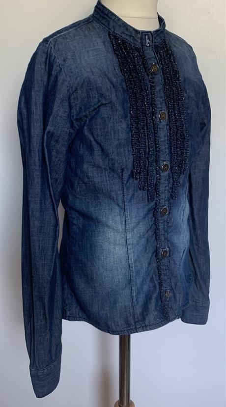 Liu jo dievčenská rifľov dievčenská rifľová košeľa, liu jo,146