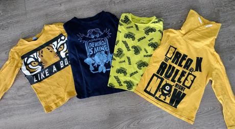 4x tričko ako nove, 104