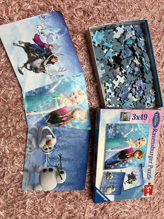 Puzzle frozen,