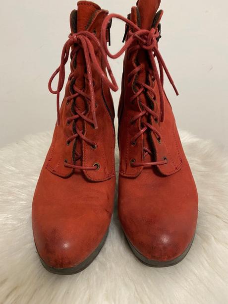 Kožené členkové čižmičky, 37