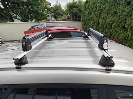 Strešný nosič na lyže amos bis ski-lock-5, 