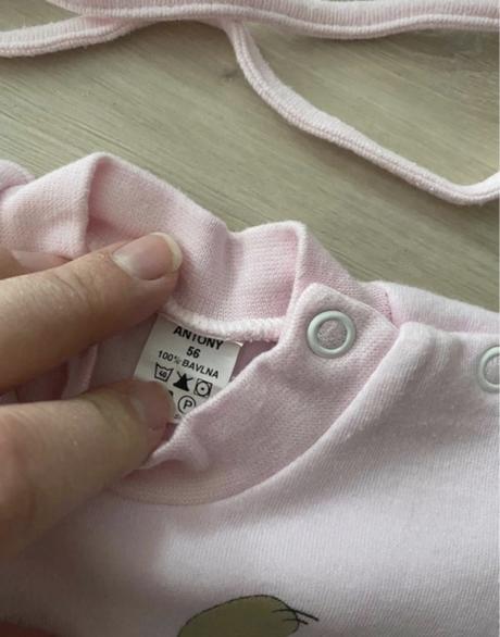 100percent bavlnene body +ciapocka, 50