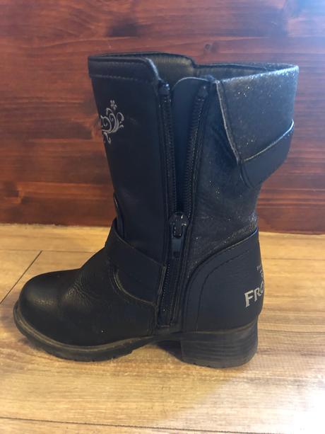 Kožené čižmy frozen vel 26, disney,26