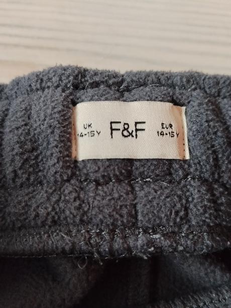 Teplé fleecové tepláky pre chlapca, f&f,170