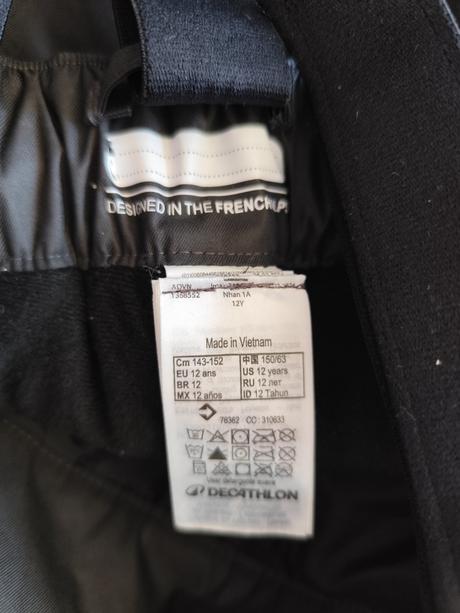 Lyžiarske nohavice, veľkosť 152, 152