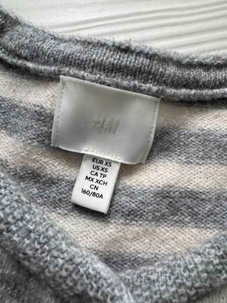 H&m - pletený sveter, h&m,xs