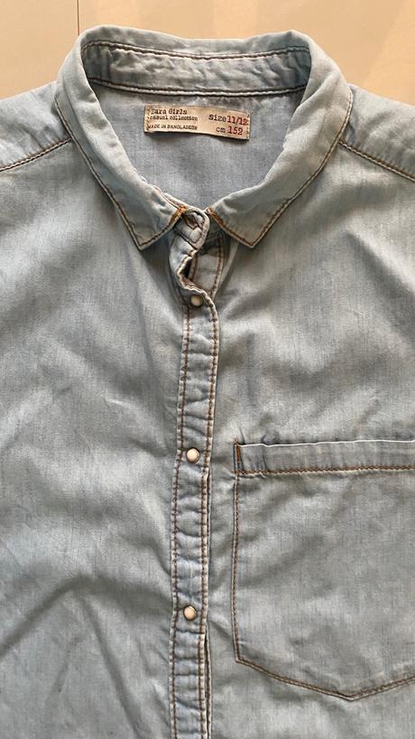 Riflova košeľa zara, zara,152