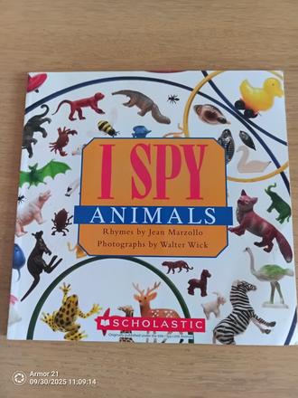 I spy animals paperback  hľadacia knižka, 