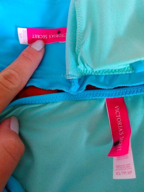 Victoria's secret bandeau bikini, victoria's secret,xs