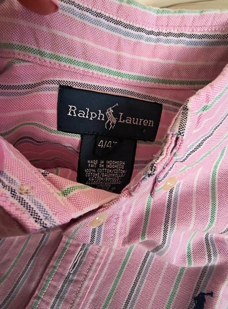 Košeľa ralph lauren na 4 roky, ralph lauren,110