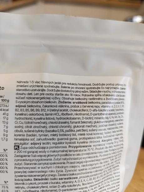 Diétna polievka - chiashake,