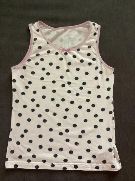 Dievčenské tričko bez rukávov, next,128