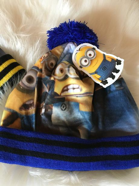 Chlapčenská čiapka mimoni - veľ.52 a 54 cm., 50 / 56