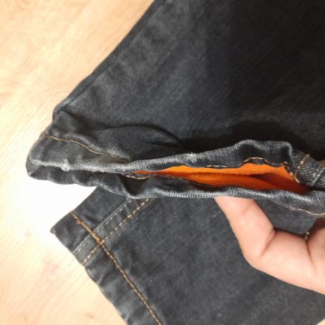 Rifle zateplené flísom, palomino,128