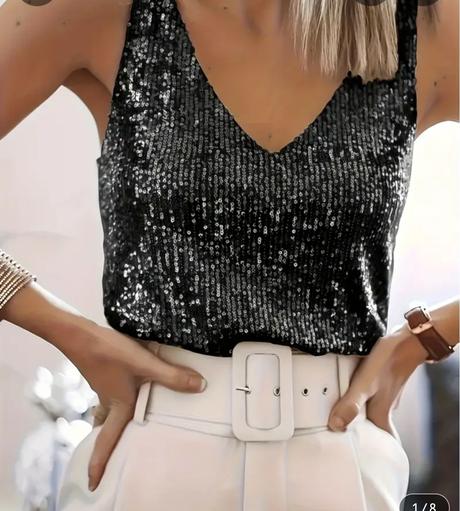 Flitrovany top, sinsay,m