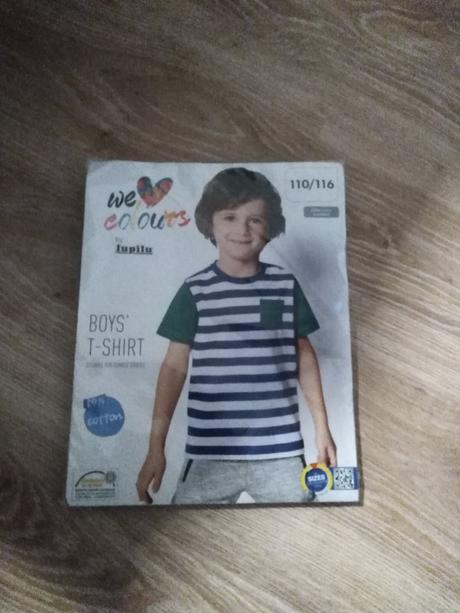 Tričko s krátkym rukávom, lupilu,110 / 116