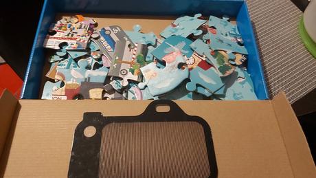 Puzzle s pohyblivym efektom, 