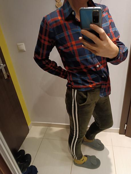 Damske velurove zateplene teplaky, l