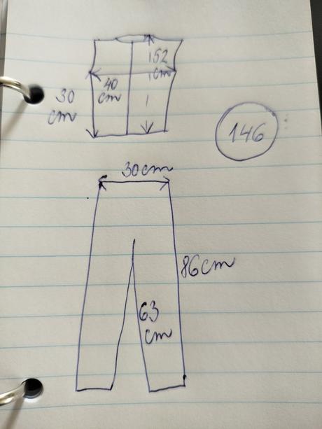 Oblek pre chlapca, 146
