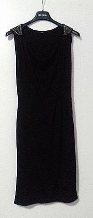 Cierne koktailove saty, 36