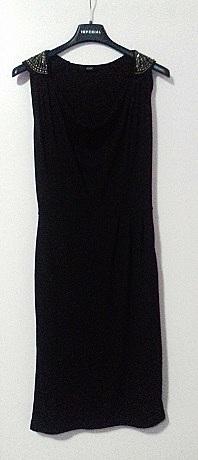 Cierne koktailove saty, 36