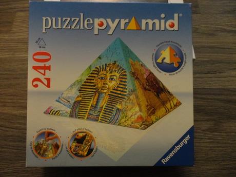 Puzzle 3d pyramída - plastové, 