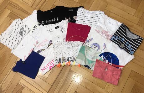 Balíček tričiek, 158–170