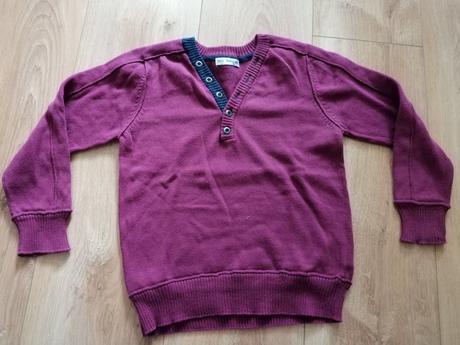 Bordový svetrík, marks & spencer,116