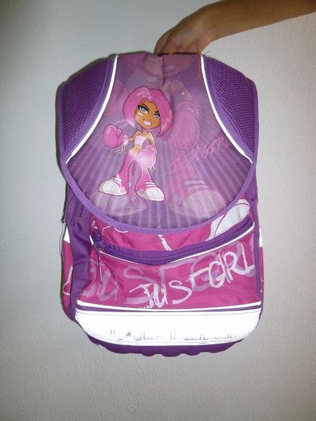 Školská aktovka pre dievčatá,