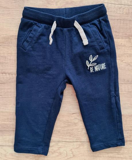 Tepláčky so cute, veľ. 74, 3 x oblečené, 74